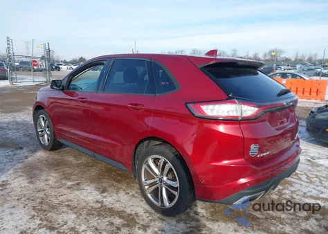 2015 Ford Edge Sport z USA, uszkodzony, nr VIN 2FMTK4AP6FBB05574